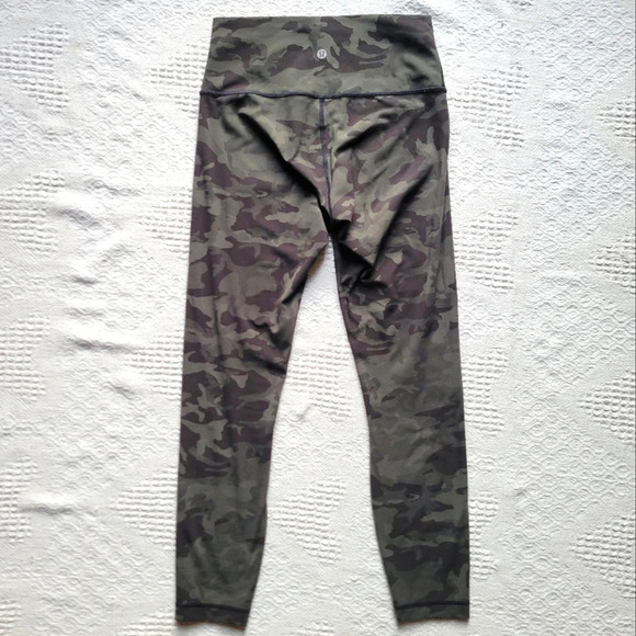 Lululemon Wunder Under High-Rise Tight 25" *Full-On Luxtreme- Green Camo - Picture 3 of 12